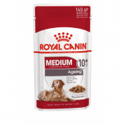 Кусочки в соусе Royal Canin для собак средних пород старше 10 лет, Medium Ageing, 140 г