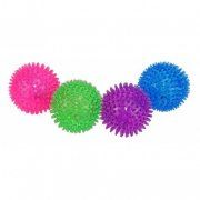 Игрушка Мяч пищащий светящийся, для собак, 8,5 см