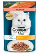 Пауч Gourmet Perle для взрослых кошек, с лососем в соусе, 75 г