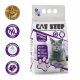 Бентонитовый комкующийся наполнитель Cat Step, с ароматом лаванды, Compact White Lavеnder, 8,4 кг (10 л)