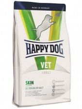 Корм Happy Dog для собак с чувствительной и проблемной кожей с олениной и лососем, VET Diet Skin 22,5/12,5, 4 кг