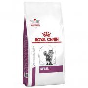 Корм Royal Canin Renal диетический для взрослых кошек для поддержания функции почек при острой или хронической почечной недостаточности. Ветеринарная диета, 2 кг