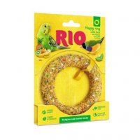 Лакомство-игрушка RIO, Веселое колечко, для волнистых попугаев и экзотических птиц, 80 г