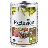 Консерва EXCLUSION для собак всех пород с индейкой, Monoprotein, 400 г