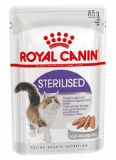 Пауч Royal Canin для кошек после стерилизации, паштет, STERILISED, 85 г