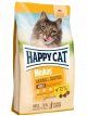 Корм Happy Cat для взрослых кошек всех пород, для профилактики и выведения комков шерсти, со вкусом домашней птицы, Minkas Hairball Control, 1,5 кг