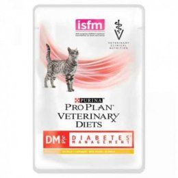 PPVD DM St/Ox. Корм, конс. полнорац. диетич. для взр. кошек при диабете, 85г.