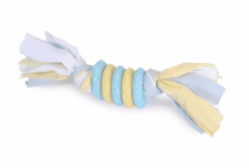 Игрушка CAMON для собак, Веревка с кольцами из резины, 21 см