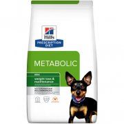 Корм ветеринарный Hill's для поддержания или снижения веса у взрослых собак, Prescription Diet Metabolic, 1 кг