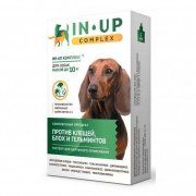 Капли IN-UP инсектоакарицидные и антигельминтные для собак до 10 кг, 1 мл