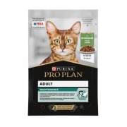 Пауч Purina Pro Plan для взрослых кошек вкусные кусочки с ягнёнком в желе, MAINTENANCE, 85 г