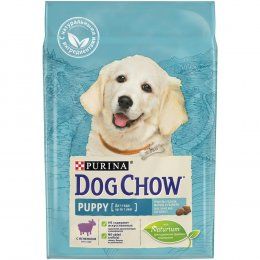 Корм Dog Chow для щенков с ягненком, 2,5 кг