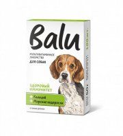 Лакомство BALU мультивитаминное, для собак, кальций и морские водоросли, Здоровый иммунитет, 50 гр