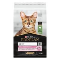 Корм Purina Pro Plan для взрослых кошек с чувствительным пищеварением или особым предпочтением в еде, с высоким содержанием ягненка, 10 кг