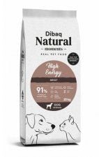 Корм Dibaq для взрослых собак с высокой физической активностью, с курицей и индейкой, Natural, 20 кг