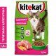 Корм сухой полнорационный Kitekat для взрослых кошек. Телятинка аппетитная, 1,9 кг