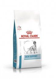 Корм Royal Canin Skin Support для собак, предназначенный для поддержания защитных функций кожи при дерматозах и чрезмерном выпадении шерсти, 2 кг