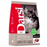 Корм Darsi для кошек, Adult Мясное ассорти, 1,8 кг