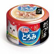 Консерва INABA для кошек, с курицей, тунцом Кацуо и ширасу, 80г