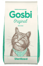 Корм GOSBI Original Cat Sterilized для кошек после стерилизации/кастрации, 1 кг