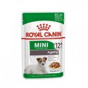 Кусочки в соусе Royal Canin для собак мелких пород старше 12 лет, MINI AGEING, 85 г
