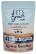 Корм Pet's Brunch, для стерилизованных взрослых кошек и котов с 6 месяцев, с печенью, 400 г