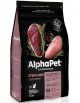 Корм AlphaPet, для стерилизованных взрослых кошек, с уткой и индейкой, Superpremium, 1,5 кг