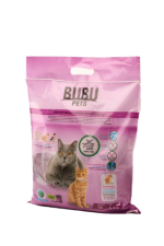 Наполнитель BUBU PETS соевый для кошачьего туалета, TOFU CAT LITTER Lavender, 12 л(4.4 кг)