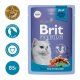 Пауч Brit Premium для стерилизованных кошек, Перепелка в желе, 85 г