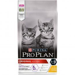 Корм Purina Pro Plan для котят с высоким содержанием курицы, 1,5 кг