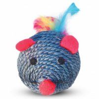 Игрушка Мышонок для кошек из сизаля, 65мм
