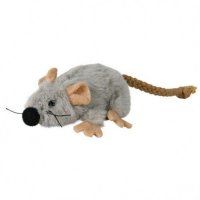 Игрушка TRIXIE, для кошки Мышь, плюш, с кошачьей мятой, 7 см
