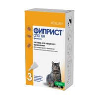 Капли Фиприст Спот он для кошек 50мг/0,50мл, 1 пипетка