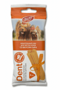 Жевательный снек ТИТБИТ DENT со вкусом сыра, 35 г