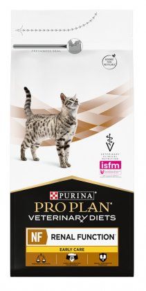 Корм Purina Pro Plan Veterinary Diets, рекомендован при ранней патологии почек для взрослых кошек, NF Renal Function, 1,5 кг