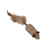 Игрушка Мышка с палочкой Мататаби для кошек 