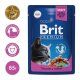 Пауч Brit Premium для кошек, с цыпленком и индейкой, 85 г
