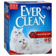 Комкующийся наполнитель Ever Clean Multiple Cat, для нескольких кошек, 9,8 кг (10 л)