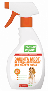 Умный Спрей Защита мест не для туалета, для собак, 200 мл