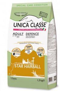 Корм Unica Classe для взрослых кошек, с курицей, 1,5 кг