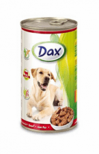 Консервы Dax для собак, с говядиной, 1,240 г