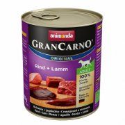 Консервы Gran Carno для собак, с говядиной и ягненком, 800 г