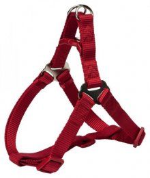 Шлея "TRIXIE" для собак "Premium One Touch harness", красный, размер XL