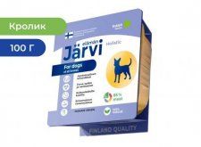 Паштет Jarvi для собак, с кроликом, 100 г