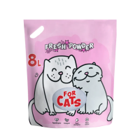 Наполнитель силикагелевый впитывающий, FOR CATS Fresh Powder, 3,1 кг(8 л)