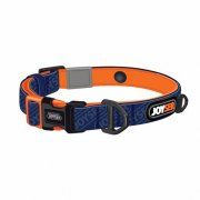 Ошейник JOYSER для собак M, синий с оранжевым, Walk Base Collar, 1,5x 25-34 см