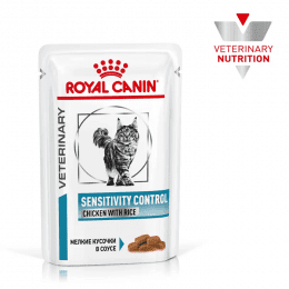 Кусочки в соусе Royal Canin диета для кошек, SENSITIVITY CONTROL, 85 г