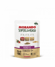 Пауч Morando Super Pet Food Steril 8+ мусс для стерилизованных пожилых котов, с ягненком, 85 г