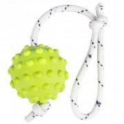 Игрушка для собак, Мячик на веревке, 30 см