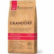 Корм Grandorf Adult Medium, для собак средних пород, ягненок и рис, 1 кг